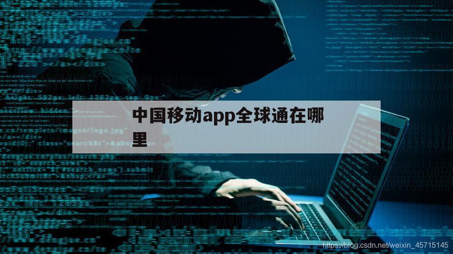 中国移动app全球通在哪里（中国移动有全球通还有什么）