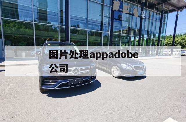 图片处理appadobe公司（图片处理app有哪些）