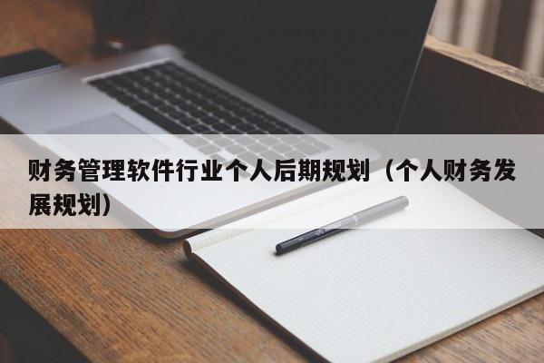 财务管理软件行业个人后期规划（个人财务发展规划）