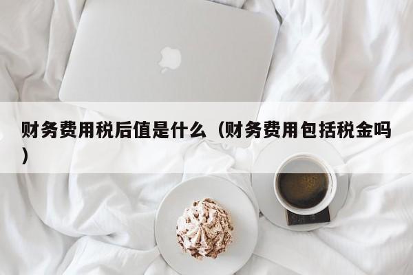 财务费用税后值是什么（财务费用包括税金吗）