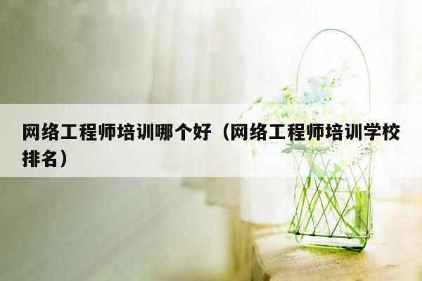 网络工程师培训哪个好（网络工程师培训学校排名）