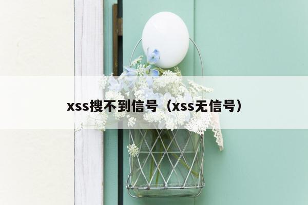 xss搜不到信号（xss无信号）