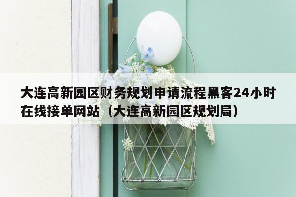 大连高新园区财务规划申请流程黑客24小时在线接单网站（大连高新园区规划局）