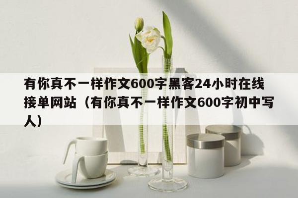 有你真不一样作文600字黑客24小时在线接单网站（有你真不一样作文600字初中写人）