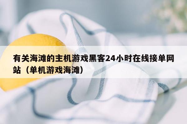 有关海滩的主机游戏黑客24小时在线接单网站（单机游戏海滩）