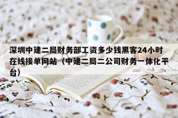 深圳中建二局财务部工资多少钱黑客24小时在线接单网站（中建二局二公司财务一体化平台）