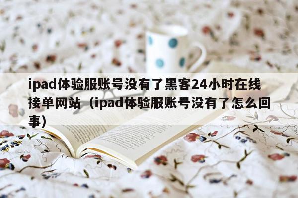 ipad体验服账号没有了黑客24小时在线接单网站（ipad体验服账号没有了怎么回事）