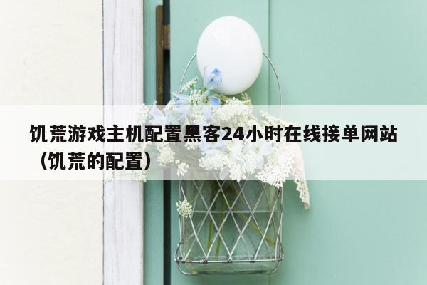 饥荒游戏主机配置黑客24小时在线接单网站（饥荒的配置）