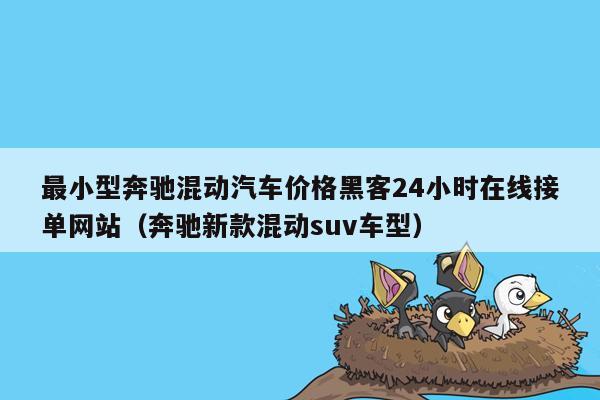 最小型奔驰混动汽车价格黑客24小时在线接单网站（奔驰新款混动suv车型）