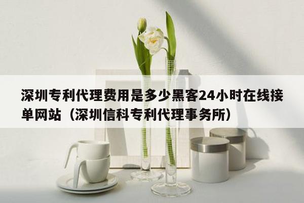 深圳专利代理费用是多少黑客24小时在线接单网站（深圳信科专利代理事务所）