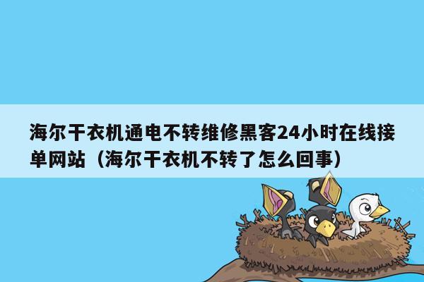 海尔干衣机通电不转维修黑客24小时在线接单网站（海尔干衣机不转了怎么回事）