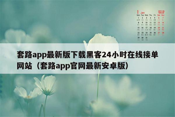 套路app最新版下载黑客24小时在线接单网站（套路app官网最新安卓版）