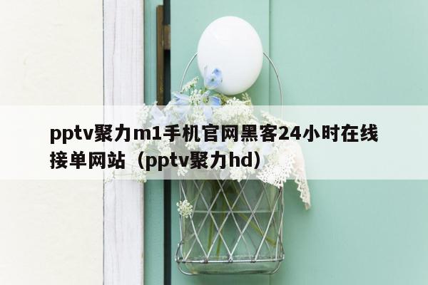 pptv聚力m1手机官网黑客24小时在线接单网站（pptv聚力hd）