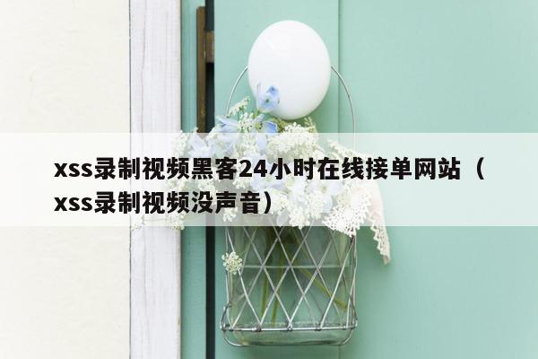 xss录制视频黑客24小时在线接单网站（xss录制视频没声音）