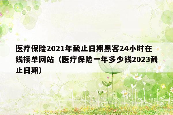 医疗保险2021年截止日期黑客24小时在线接单网站（医疗保险一年多少钱2023截止日期）