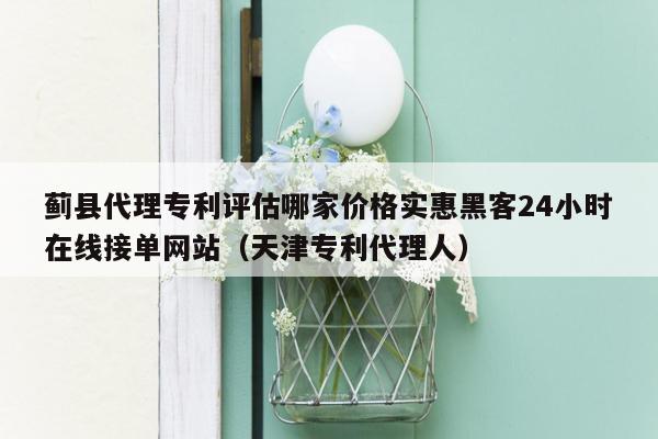 蓟县代理专利评估哪家价格实惠黑客24小时在线接单网站（天津专利代理人）