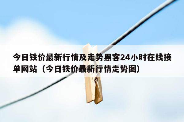 今日铁价最新行情及走势黑客24小时在线接单网站（今日铁价最新行情走势图）