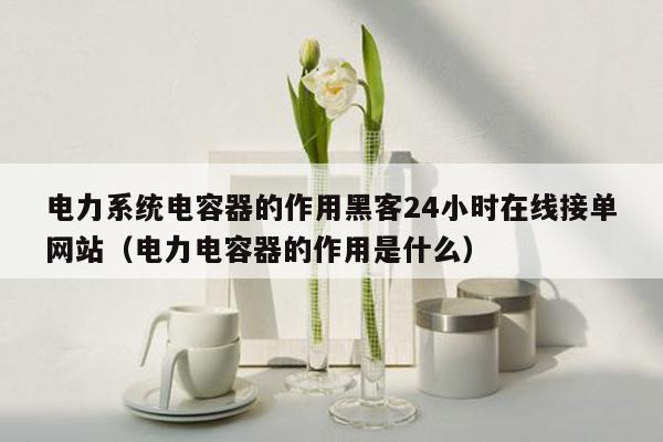 电力系统电容器的作用黑客24小时在线接单网站（电力电容器的作用是什么）