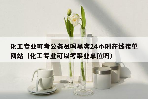 化工专业可考公务员吗黑客24小时在线接单网站（化工专业可以考事业单位吗）