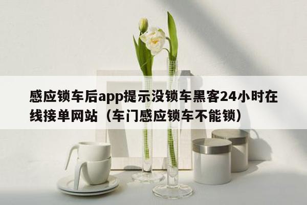 感应锁车后app提示没锁车黑客24小时在线接单网站（车门感应锁车不能锁）